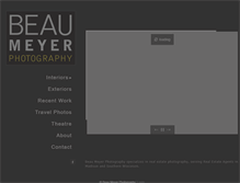 Tablet Screenshot of beaumeyerphotography.com